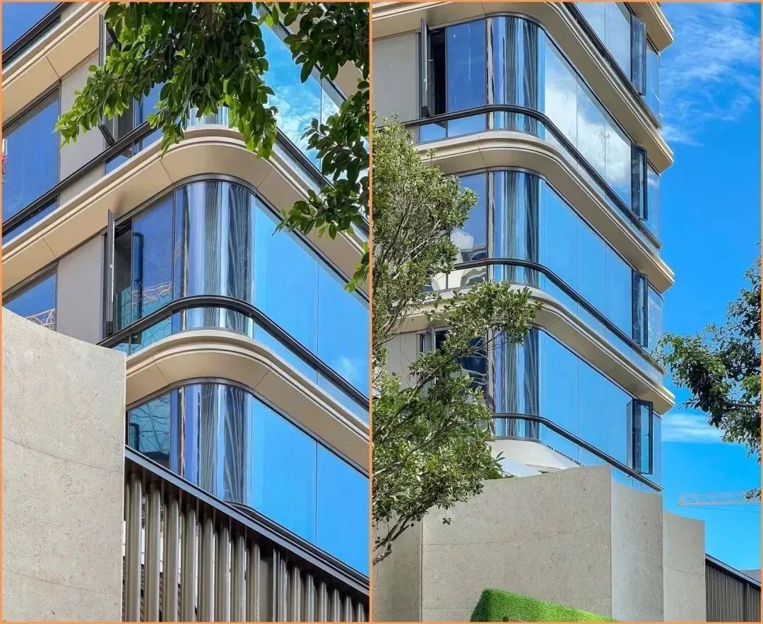 住宅立面：“玻璃幕墻、高級感”的幾種做法（二）。