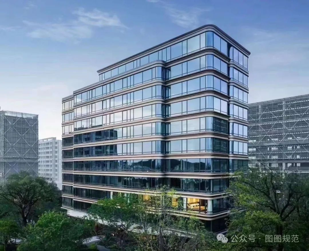 住宅立面：“玻璃幕墻、高級感”的幾種做法（三）。